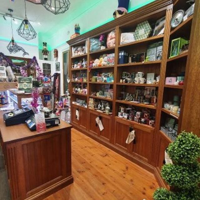 Gift and confectionery display at The Original Lolly Shop